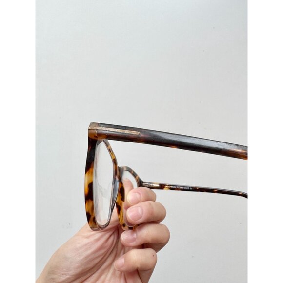 TOM FORD TF5481 Tortoiseshell Acetate Plastic Full Frame Eyeglasses Glasses - Picture 8 of 16